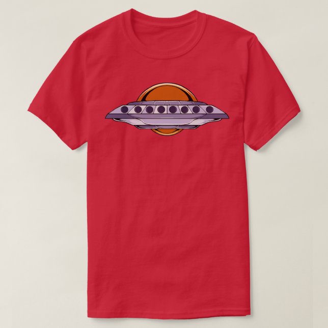 Camiseta Saucer volador (Diseño del anverso)