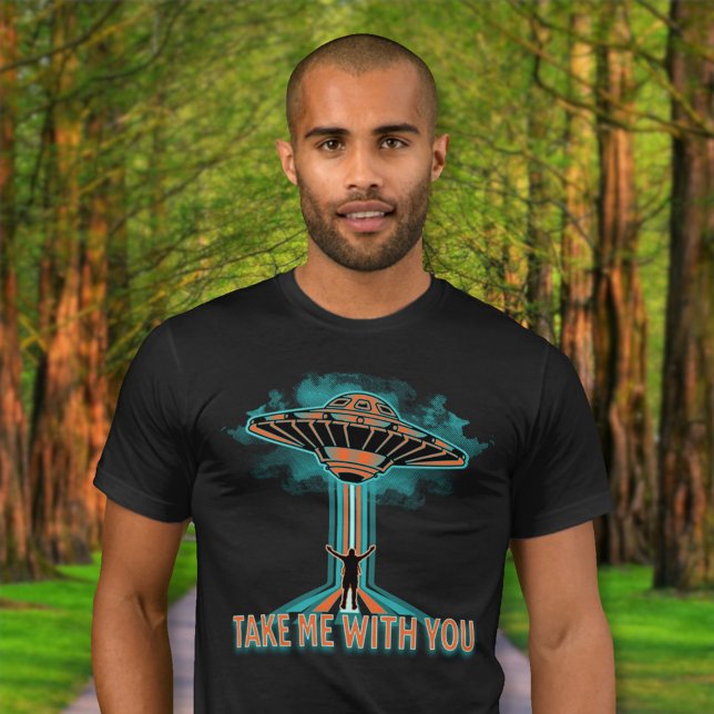 Camiseta Saucer volador de estilo de los años 60 (Subido por el creador)