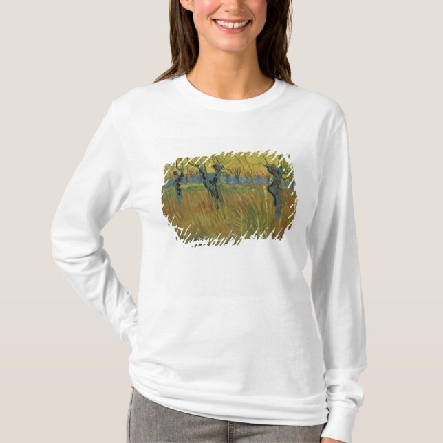 Camiseta Sauces Pollarded el | de Vincent van Gogh, sol (Anverso)
