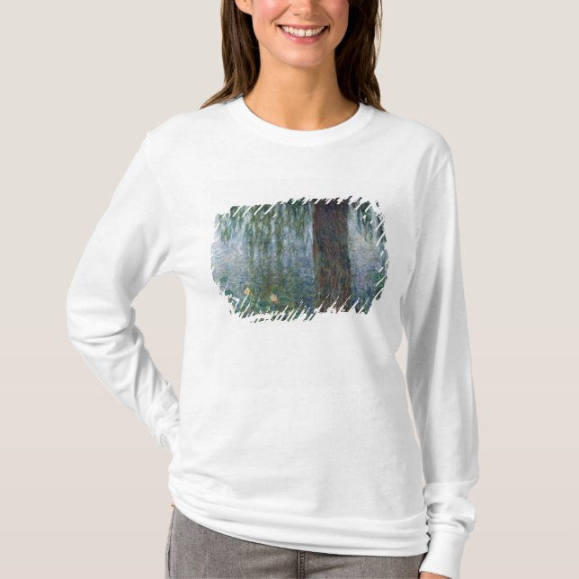 Camiseta Sauces que lloran de Claude Monet el | Waterlilies (Anverso)