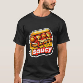 CAMISETA SAUCY MEATBALL SANDWICH 4