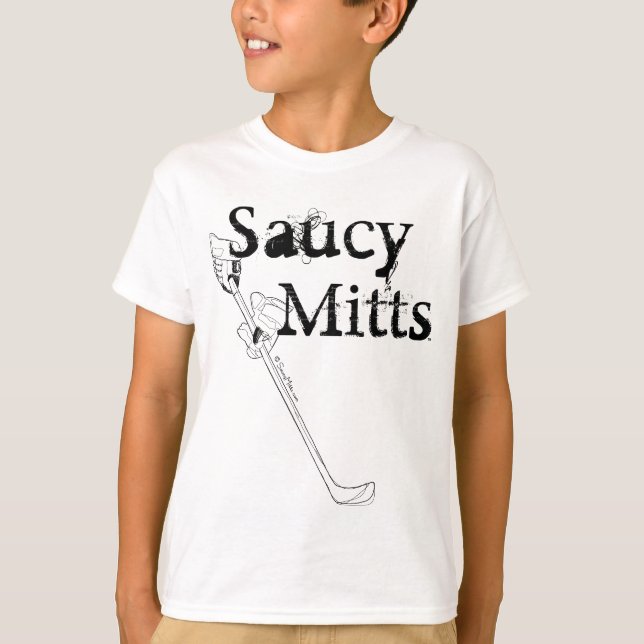 Camiseta Saucy Mitts Hockey (Anverso)