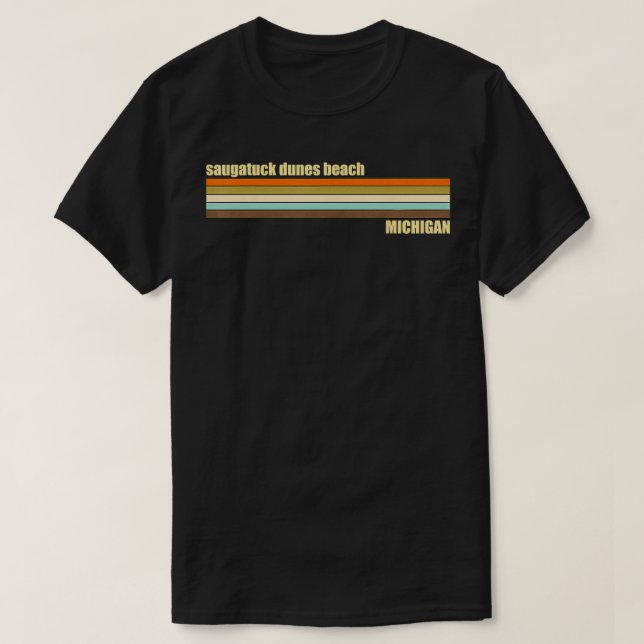 Camiseta Saugatuck Dunes Beach (Diseño del anverso)