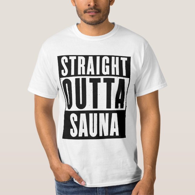 CAMISETA SAUNA EXTRANJERA (Anverso)
