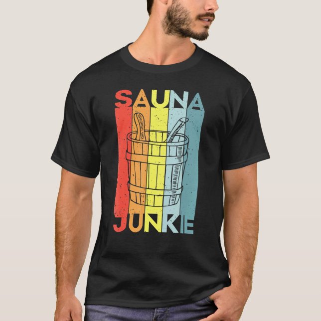 Camiseta Sauna Spa Masaje Sweat room Banya (Anverso)