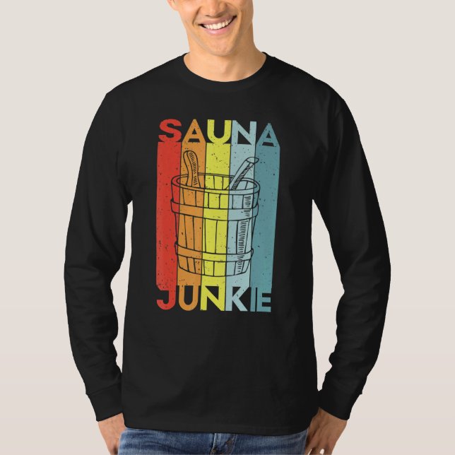 Camiseta Sauna Spa Masaje Sweat room Banya (Anverso)