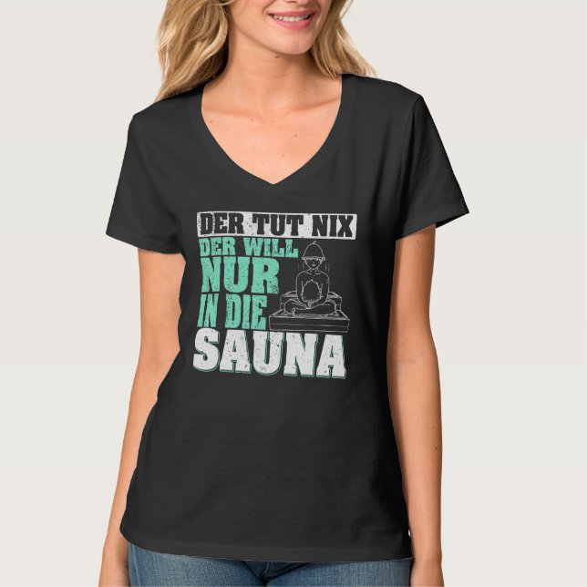 Camiseta Sauna Spa Masaje Sweat Room Banya 3 (Anverso)