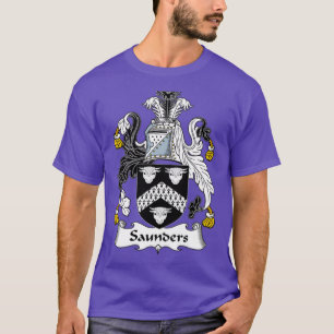 Camiseta Saunders Coat of Arms Family Crest