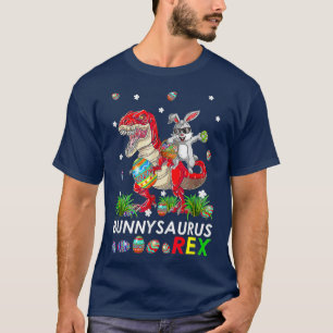 Camiseta Sauro de conejo lindo Rex T Rex Dino Dabbing Rabbi