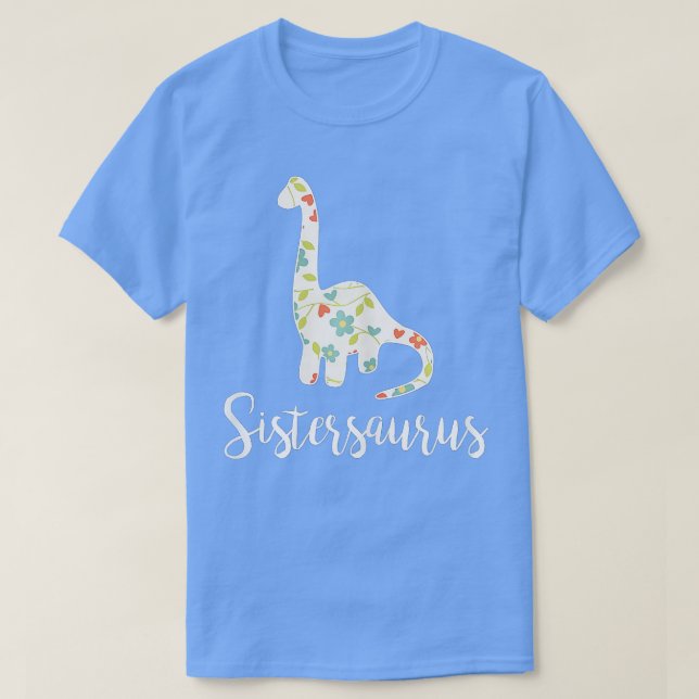 Camiseta Saurus De Hermandad Hermana Para Sis Grande Y Pequ (Diseño del anverso)