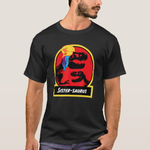 Camiseta Saurus Dinosaurio de Hermanas Jurásicas