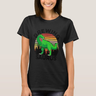 Camiseta Saurus Graphic Homebrewing Winemaking Brewery Craf