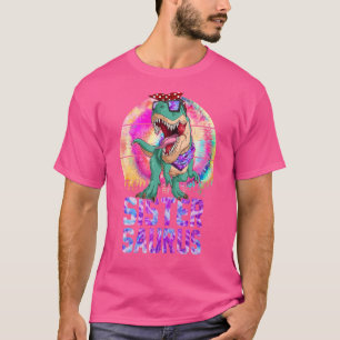 Camiseta Saurus Rex Dinosaur Sister Saurus Family Mat