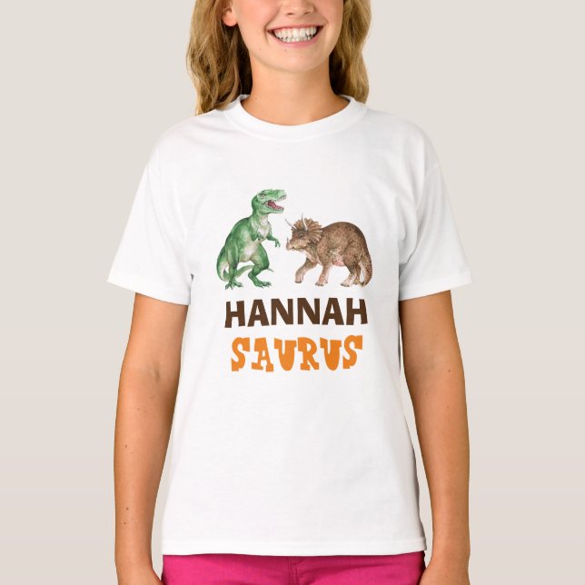 Camiseta Saurus T Shirt personalizado (Anverso)