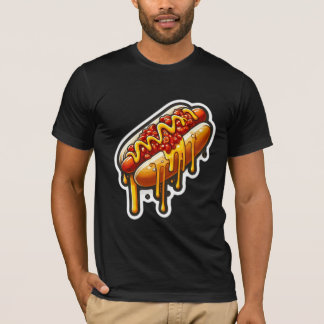 CAMISETA SAUSAGE-CHILI CHEESE HOT DOG 4