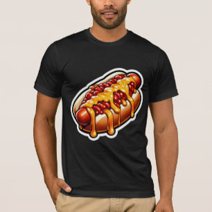 CAMISETA SAUSAGE-CHILI CHEESE HOT DOG 5