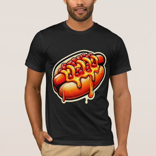 CAMISETA SAUSAGE-CHILI CHEESE HOT PERRO 6 (Anverso)