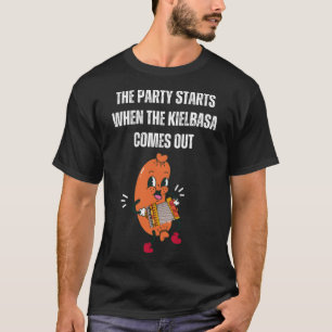 Camiseta Sausage Pun Kielbasa Polaco