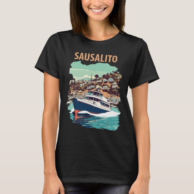 Camiseta Sausalito, California (Anverso)