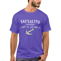 Sausalito Latitude y camisas de longitud con ancla