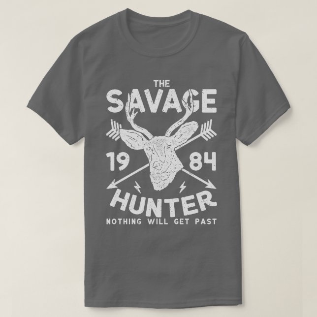 Camiseta Savage Deer Hunter (Diseño del anverso)