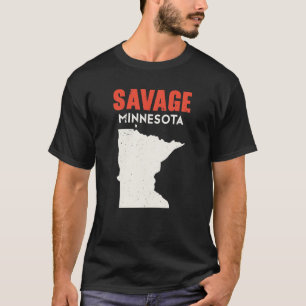 Camiseta Savage Minnesota Estados Unidos Estados Unidos Via