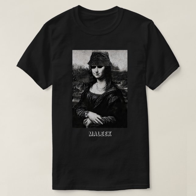 Camiseta SAVAGE MONALISA (MALEEK) (Diseño del anverso)