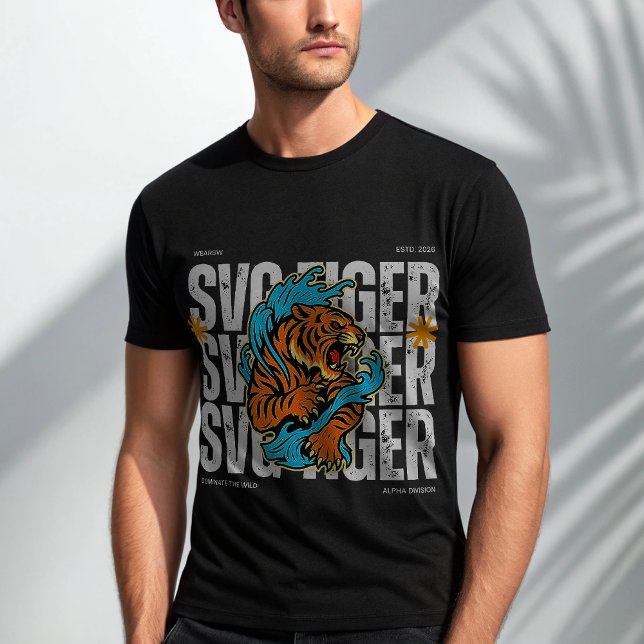 Camiseta Savage Tiger Alpha Division T-Shirt | Streetwear  (Subido por el creador)
