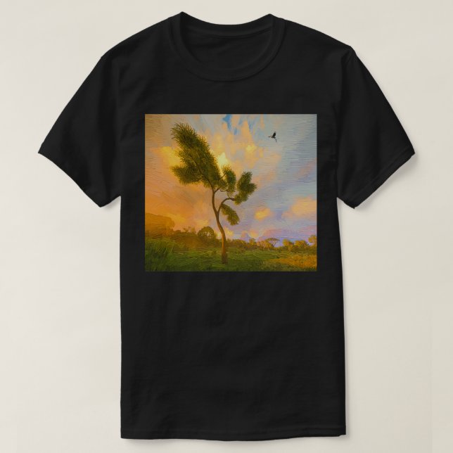 Camiseta Savanna Sunset (Diseño del anverso)