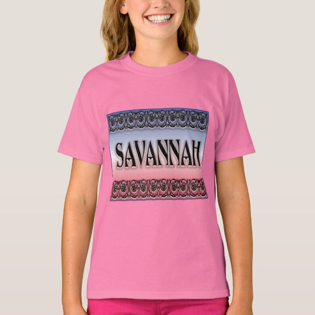 Camiseta Savannah Scrollwork (Anverso)