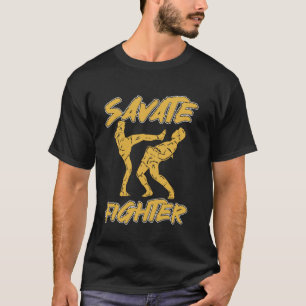 Camiseta Savate Luchador de Savate Ideal para artistas mar