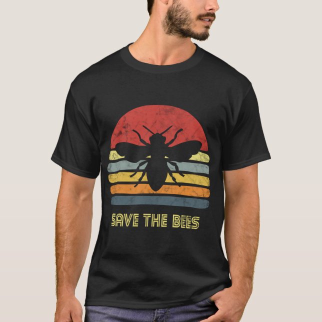 Camiseta Save Beekeeper Bee Keeg Honey (Anverso)