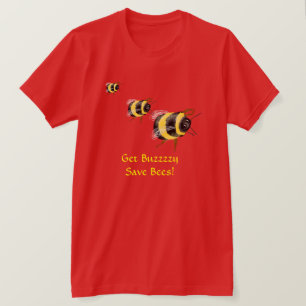 Camiseta SAVE BEES and Save the world