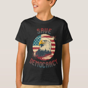 Camiseta Save Democracy Pegatina1