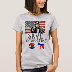 Camiseta Save Democracy T-Shirt