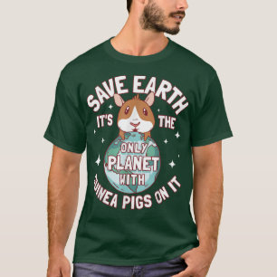 Camiseta Save Earth Guinea Pig