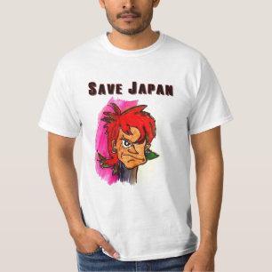 Camiseta Save JAPAN T-Shirt Punk Boy