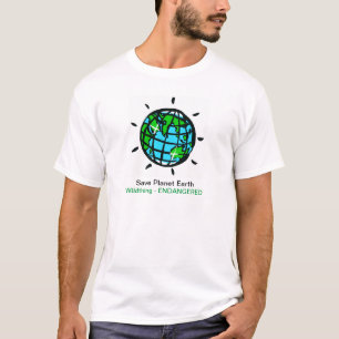 Camiseta Save Planet Earth - Wildthing - Conservación -