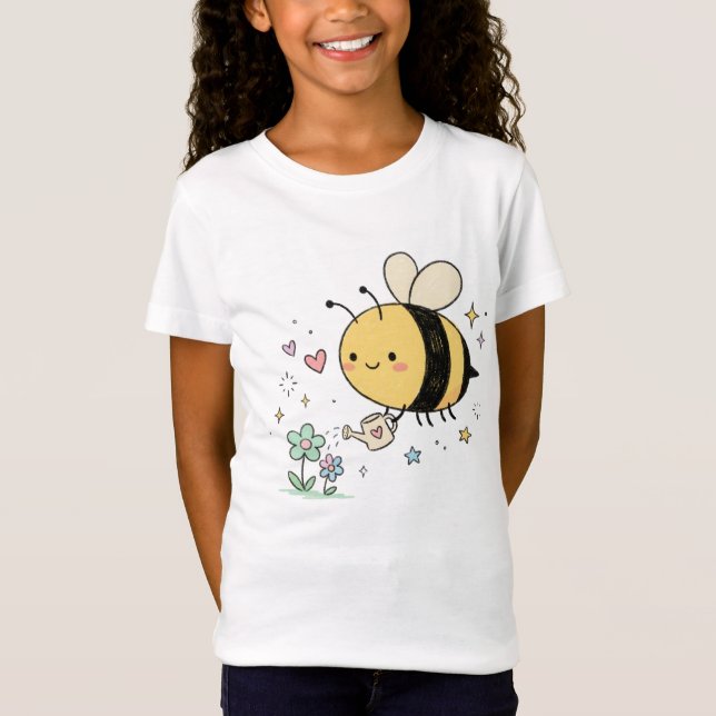 Camiseta Save The Bees Cute Sister gift (Anverso)