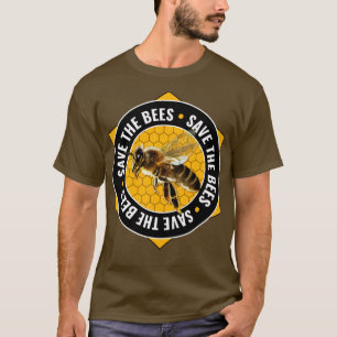 Camiseta Save the Bees Environment Activist