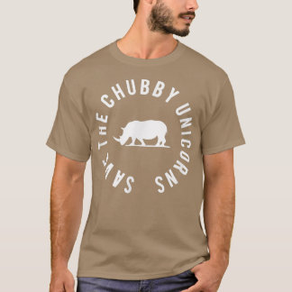 Camiseta Save the Chubby Unicorns T Shirt - Men, Women, and