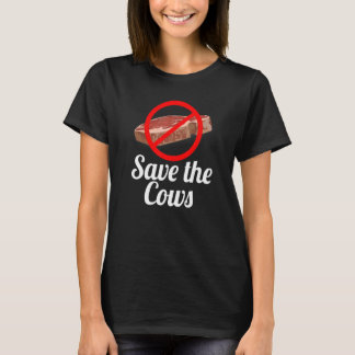 Camiseta Save the Cows No Red Meat