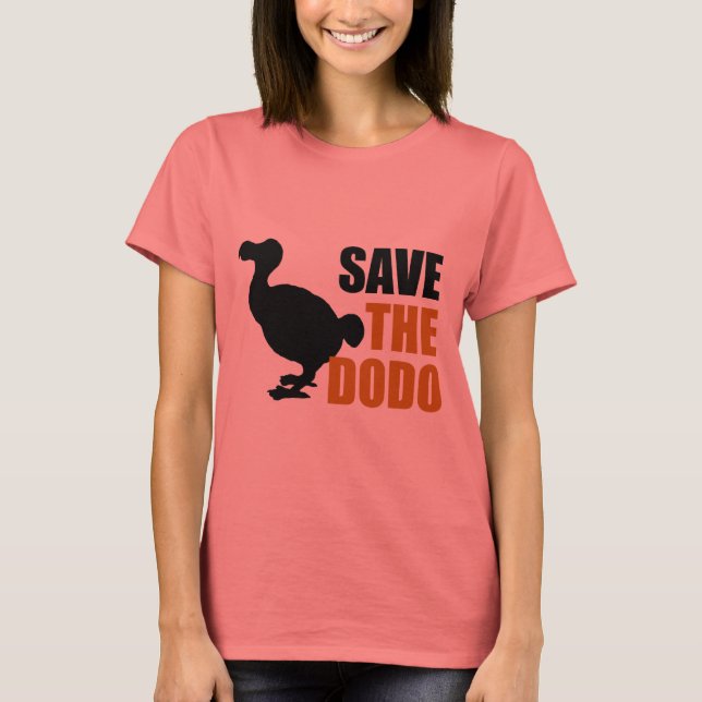 Camiseta Save The Dodo Bird! (Anverso)