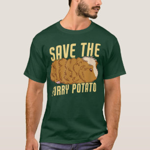 Camiseta Save The Furry Potato Funny Guinea Pig 5250 