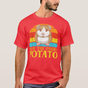 Camiseta Save The Furry Potato Guinea Pig Guinea Lover T-Sh