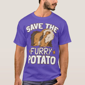 Camiseta Save The Furry Potato - Guinea Pig Premium