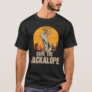 Camiseta Save The Jackalope Mythical Mystical Creature Clas