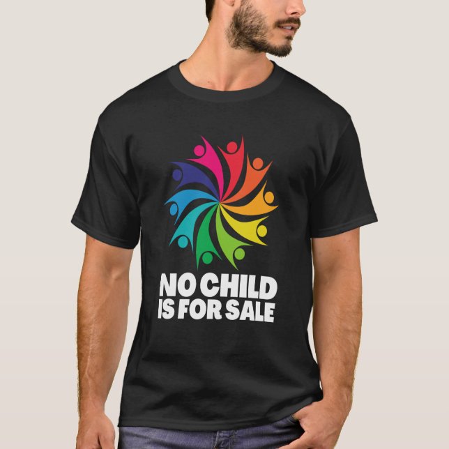 Camiseta Save The Kids End Child Trafficking Stop Human Tra (Anverso)