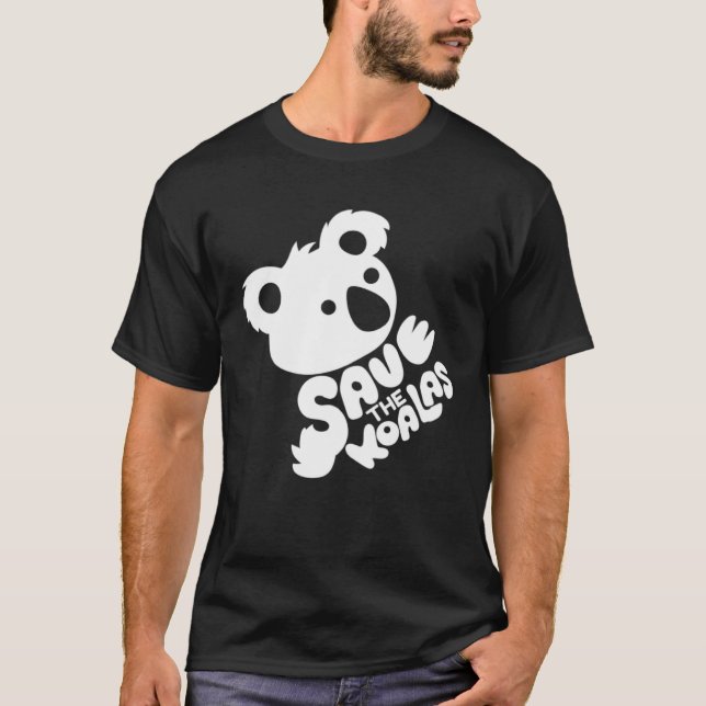 Camiseta Save the Koalas Charity Koala (Anverso)