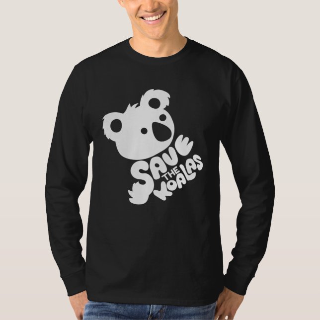 Camiseta Save the Koalas Charity Koala (Anverso)